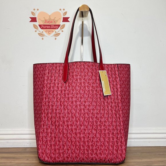 ❤️Michael Kors Signature PVC Large  Tote Purse❤️ - Picture 2 of 16